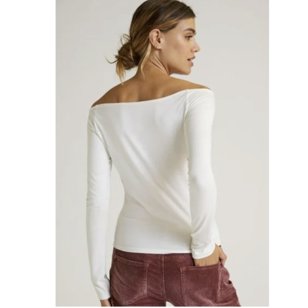 Anthro Amadi Ballet Boat-Neck Top NWOT - Picture 2 of 2